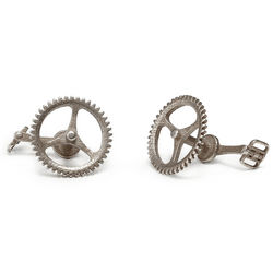 Bicycle Chain Ring Cufflinks