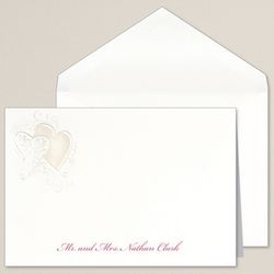 Endless Love Personalized Thank You Notes