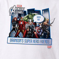 Personalized Avengers Youth T-Shirt