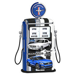 Fueled For Speed Mustang 50th Anniversary Gas Pump Sculpture