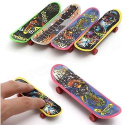 4 Mini Plastic Tech Deck Finger Skateboards