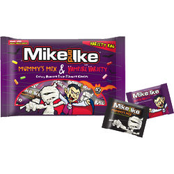 Mike and Ike Mummy's Mix and Vampire Variety Candy Bag