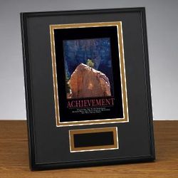 Achievement Tree Framed Print Personalized Award