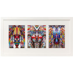Paper Cranes Framed Photo Triptych
