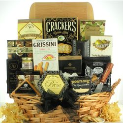 Classic Selections Cheese and Snack Gift Basket