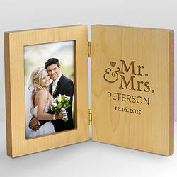Mr. and Mrs. Personalized Frame