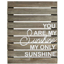 You Are My Sunshine Wood Wall Hanging