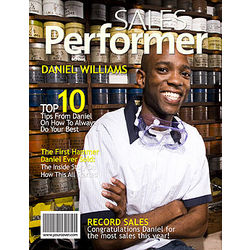 Sales Performer Personalized Magazine Cover
