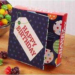 Happy Birthday Popcorn Gift Box