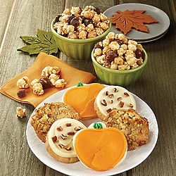 Fall Cookie and Moose Munch Popcorn Small Gift Box