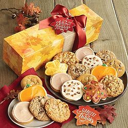 Warmest Thanks 12 Assorted Cookies Fall Gift Box