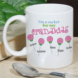 Personalized Sucker for My Kids Mug