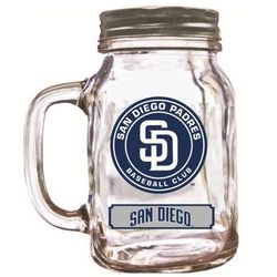 San Diego Padres Mason Jar Mug