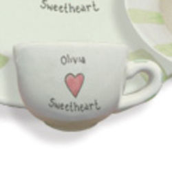 Toddlers Personalized Sweetheart Cup