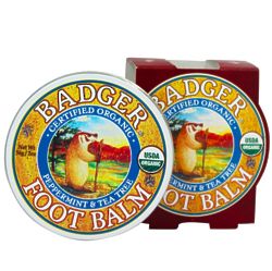 Badger Peppermint and Tea Tree Foot Balm