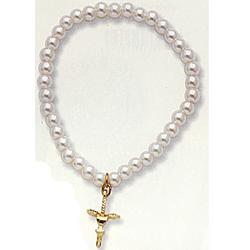 Communion Prayer Beads Bracelet
