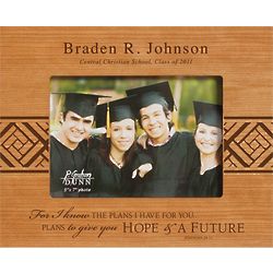 Graduate's the Plans I Have Personalized Picture Frame
