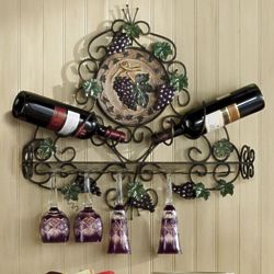 Vineyard Wine and Stemware Holder