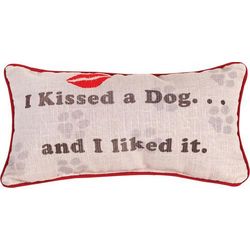 I Kissed a Dog and I Liked It Pillow