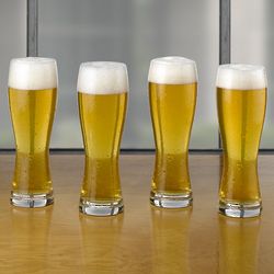 4 Brewmasters Wheat Glasses