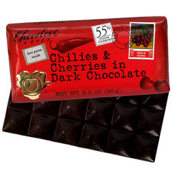 XOXO Chilies and Cherries Dark Chocolate