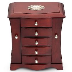 Cherry Wood Jewelry Box