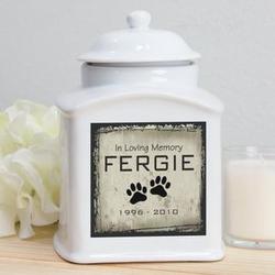Personalized Ceramic Pet Urn