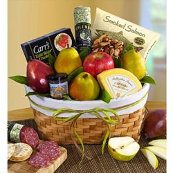 Pacific Northwest Fruit and Gourmet Gift Basket