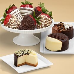 Dipped Cheesecake Trio & 6 Fancy Berries