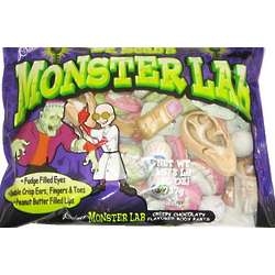 Dr. Scabs Monster Lab Chocolate Body Parts Bag of Candy