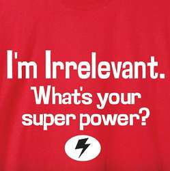 Personalized What's Your Super Power T-Shirt