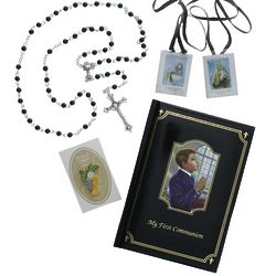 Boy's First Communion Boxed Gift Set