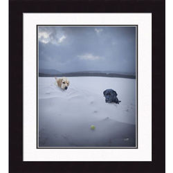 'Snow Day' Framed Print