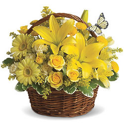 Basket Full of Wishes Bouquet