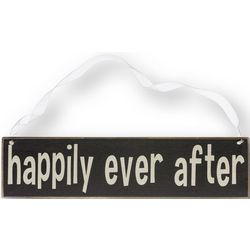 Happily Ever After Wooden Sign