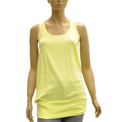 Women's Yellow Cotton Tunic