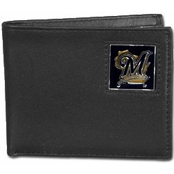 Milwaukee Brewers Leather Wallet