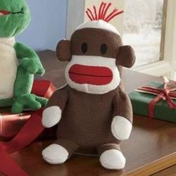 Talking Sock Monkey Plush Toy