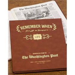 Remember When: Your Life in Newspapers Anniversary Gift