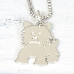 Cute Yorkie Yorkshire Terrier Necklace