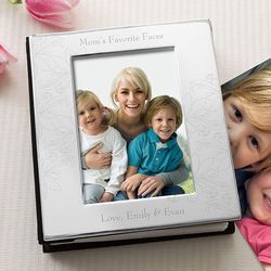 Engraved Silver-Plated Picture Album for Her