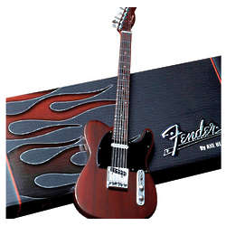 Hal Leonard Fender Telecaster Rosewood Miniature Guitar Replica