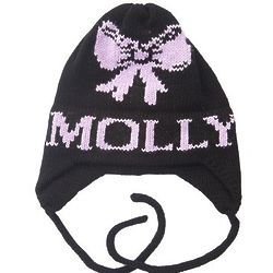 Personalized Bow Hat with Earflaps