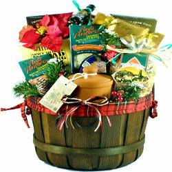 Say Merry Christmas Delicious Italian Food Gift Basket