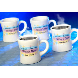 Personalized Ceramic Diner Mugs