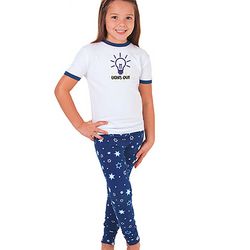 Lights Out Glow-in-the-Dark PJs for Girls