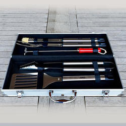 Signature Grilling Tool Set with Branding Iron