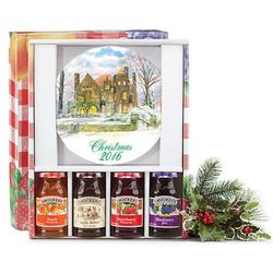 Smucker's 2016 Christmas Plate and Preserves