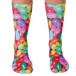 Jelly Bean Crew Socks