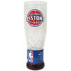 Detroit Pistons Crystal Pilsner Glass